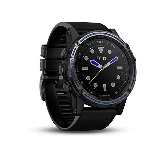 Garmin Descent Mk1 ウォッチサイズ ダイブコンピューター サーフェスGPS搭載 フィットネス機能付き グレーサファイア ブラックバンド付き